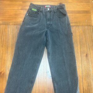 Empyre Tori 90s Black Wash Carpenter Skate Jeans Size 9